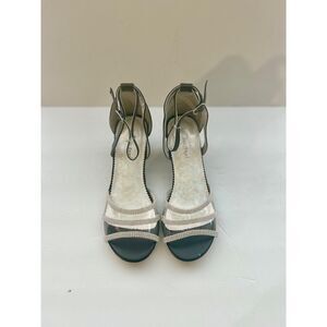 Little Angel Daphne Black Strap Heal Sandal, Youth Size 6, NIB